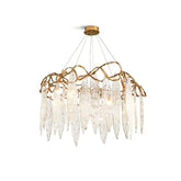Kyle Niagara Island Crystal Chandelier 15.7" 23.6" 31.5" 39.4"D